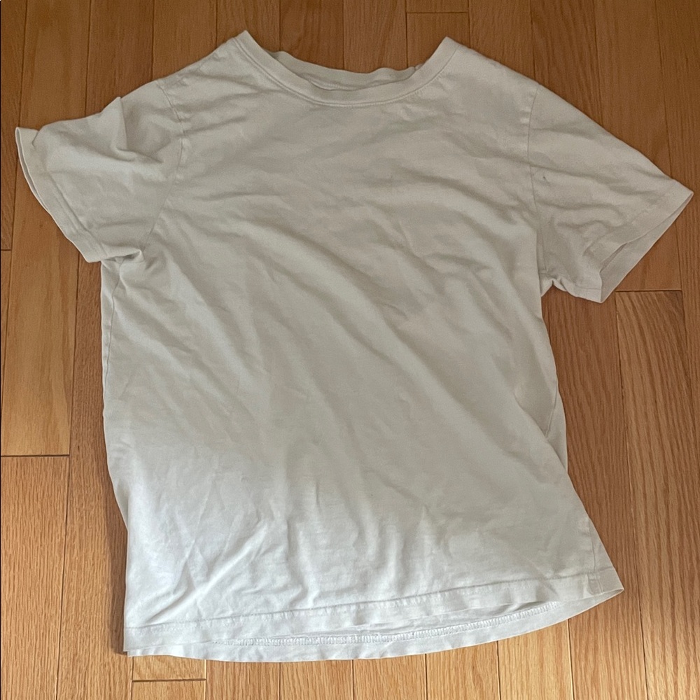 H&M White Cotton Tee